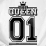 KING 01 (RD) férfi póló (fehér)