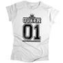 QUEEN 01 (RD) férfi póló (fehér)