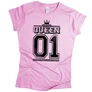 KING 01 (RD) férfi póló (világosrózsaszín)
