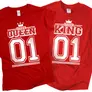 Kép 7/7 - King &amp; Queen páros szett (RD) (piros)