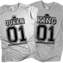 Kép 3/7 - King &amp; Queen páros szett (RD) (szürke)