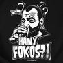 Hány fokos?! férfi póló (fekete)