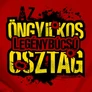 Öngyilkos Legénybúcsú Osztag -  férfi póló (piros)