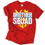Brother Squad - férfi póló (piros)