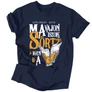 A csúcsragadozók - férfi póló (navy)