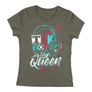 TiKTok Queen női póló (grafit)