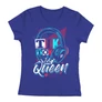 TiKTok Queen női póló (királykék)
