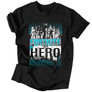 Kép 1/4 - Fortnite hero férfi póló (fekete)