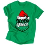 Daddy grinch férfi póló (Zöld)