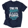 Piszkosul tökéletes Apa férfi póló (sötétkék)