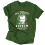 Redrum férfi póló (Üvegzöld)