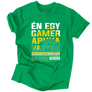 Kép 10/12 - Gamer apuka férfi póló (Zöld)