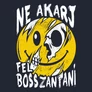 Ne akarj felbosszantani női póló (B_Sötétkék)