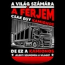 A világ számára női póló (B_Fekete)