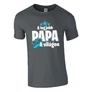 A legjobb papa a világon póló (Grafit)