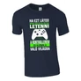 Ha ezt látod (XBOX gamer) póló (Sötétkék)