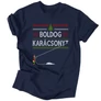Boldog Karácsonyt (mini grincs) póló (Sötétkék)