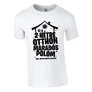 Otthon maradós póló (Fehér)