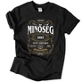 Minőség (RD) - születésnapos férfi póló (Fekete)