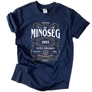 Minőség (RD) - születésnapos férfi póló (Sötétkék)
