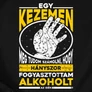 Egy kezemen meg tudom számolni póló (B_Fekete)