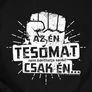 Az én tesómat férfi póló (B_Fekete)