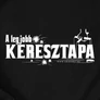 A legjobb keresztapa férfi póló (B_Fekete)