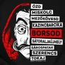 CIAO Borsod női póló (B_Fekete)