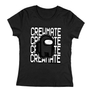 Kép 3/13 - Crewmate női póló (Fekete)