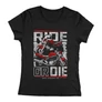 Ride or die női póló (Fekete)