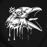 The Raven Croaks férfi póló (Hát)