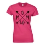 MOM life női póló (Rózsaszín)