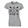 MOM life női póló (Szürke)