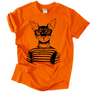 Kép 9/9 - Hipster Cat póló (Narancs)