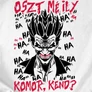Magyaros Joker férfi póló (B_Fehér)