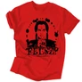 Félsz? férfi póló (Wednesday) (Piros)