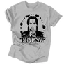 Félsz? férfi póló (Wednesday) (Szürke)