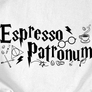 Kép 2/7 - Espresso Patronum férfi póló (B_Fehér)