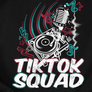 Kép 2/4 - TikTok squad férfi póló (fekete)