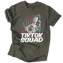 TikTok squad férfi póló (grafit)