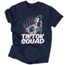 TikTok squad férfi póló (sötétkék)