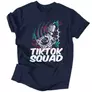 Kép 3/4 - TikTok squad férfi póló (sötétkék)