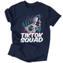 Kép 3/4 - TikTok squad férfi póló (sötétkék)
