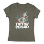 TikTok squad női póló (grafit)