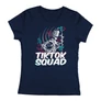 TikTok squad női póló (sötétkék)