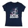 Kép 3/4 - TikTok squad női póló (sötétkék)