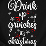 Kép 2/3 - Drink up grinches női póló (B_Fekete)