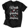 Drink up grinches férfi póló (Fekete)