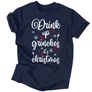 Drink up grinches férfi póló (Sötétkék)