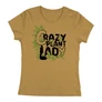 Crazy plant lady női póló (Karamell)